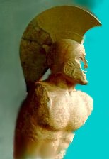 Go tell the Spartans ...  here we lie obedient to their Law!